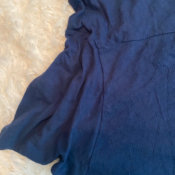 Lauren Conrad navy dragonfly top - Picture 5 of 10